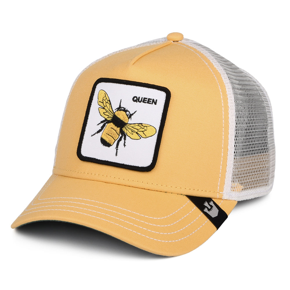 Casquette Trucker Queen Bee jaune GOORIN
