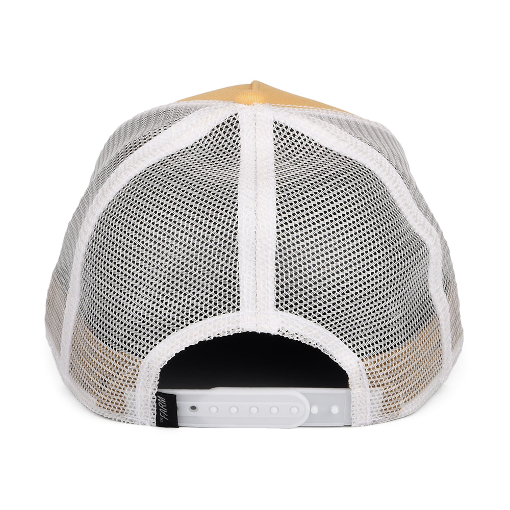 Casquette Trucker Queen Bee jaune GOORIN