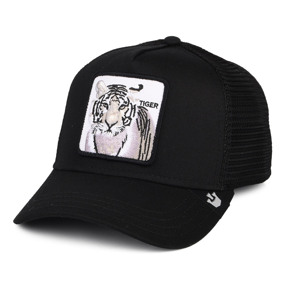 Casquette Trucker White Tiger noir GOORIN