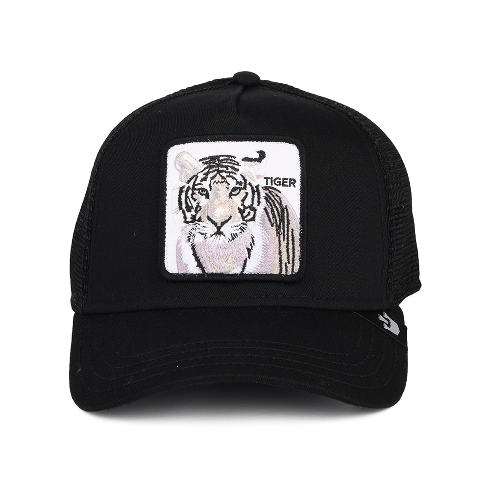 Casquette Trucker White Tiger noir GOORIN