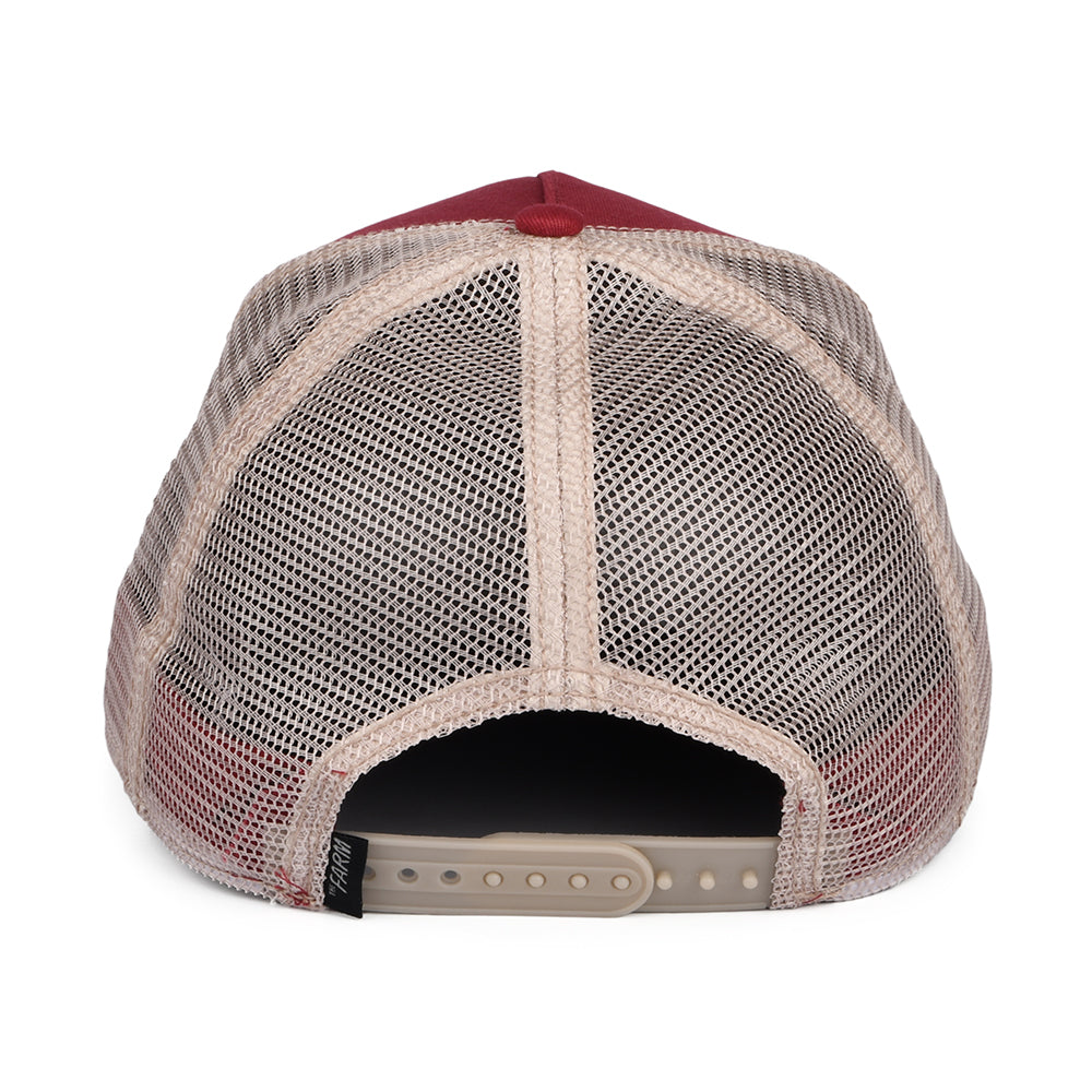 Casquette Trucker Bull rouge GOORIN