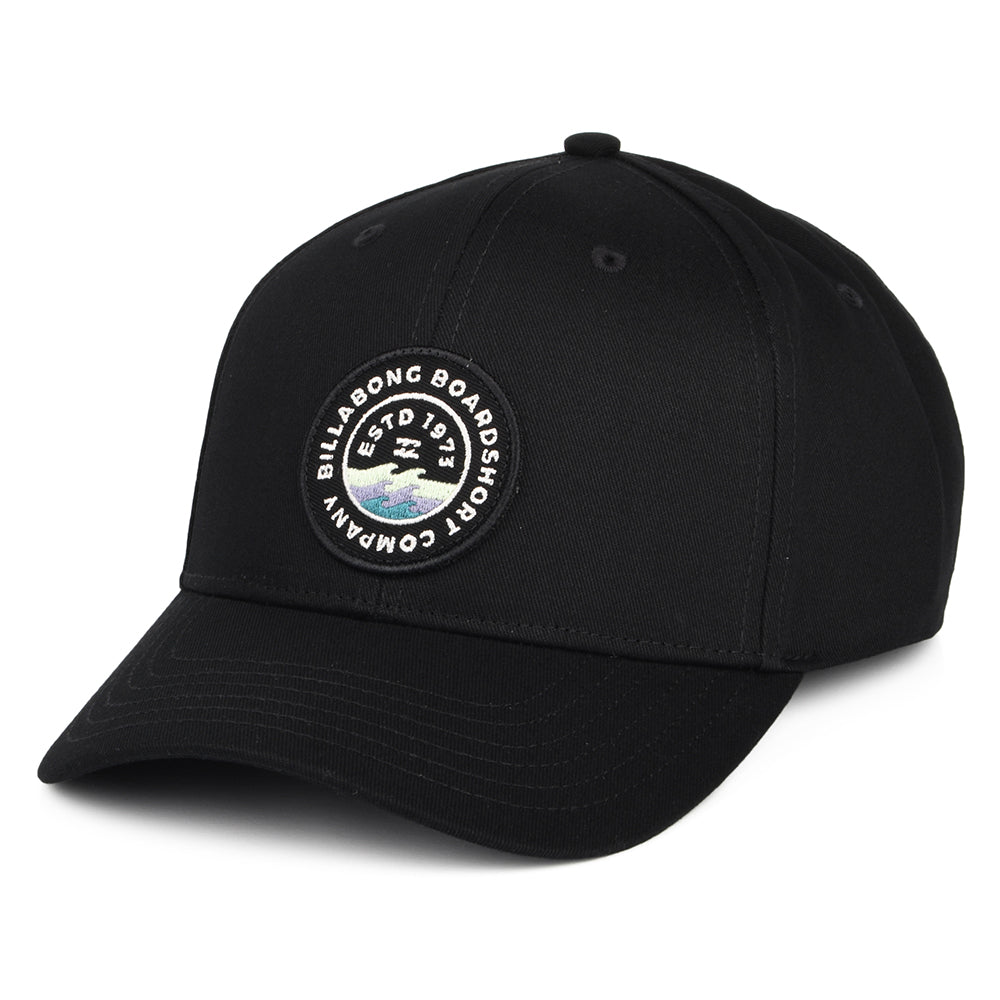 Casquette Snapback en Coton Sergé Walled noir BILLABONG