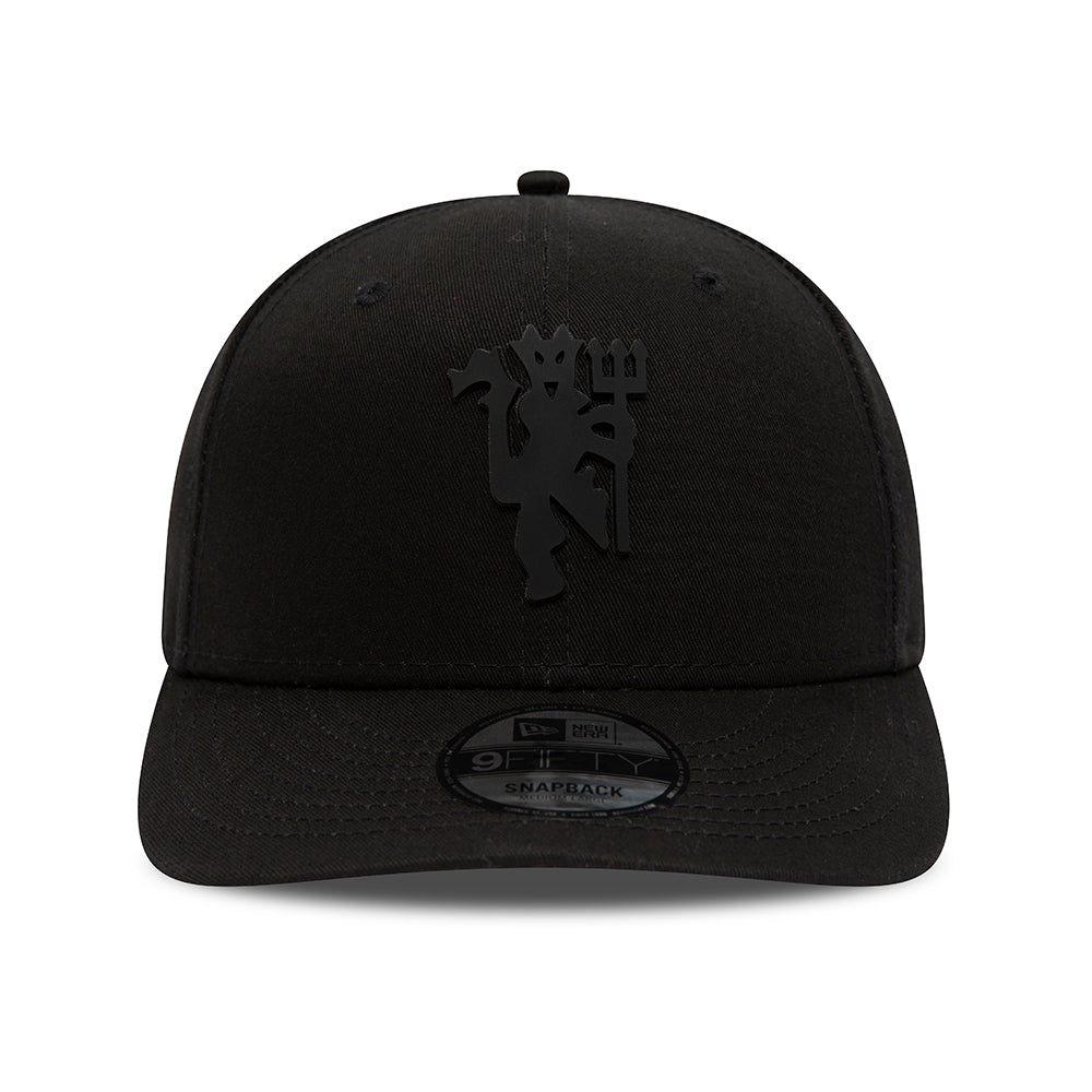 Casquette 9FIFTY Manchester United FC noir sur noir NEW ERA