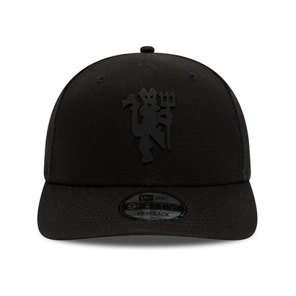 Casquette 9FIFTY Manchester United FC noir sur noir NEW ERA