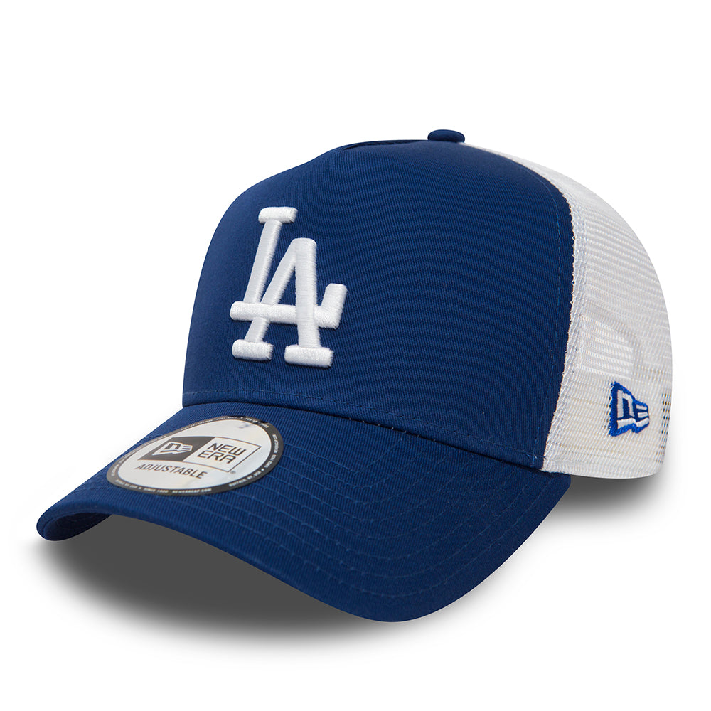 Casquette Trucker A-Frame MLB Clean Trucker L.A. Dodgers bleu roi-blanc NEW ERA