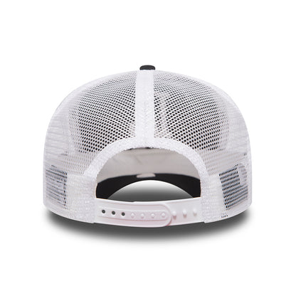 Casquette Trucker A-Frame MLB Clean Trucker L.A. Dodgers noir-blanc NEW ERA