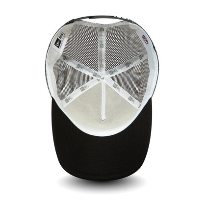 Casquette Trucker A-Frame 9FORTY NFL Team Colour Block Las Vegas Raiders noir-blanc NEW ERA