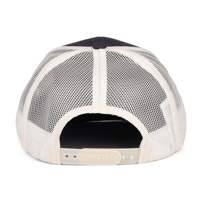Casquette Trucker Rival Stamp NetPlus MP bleu marine délavé-blanc cassé BRIXTON