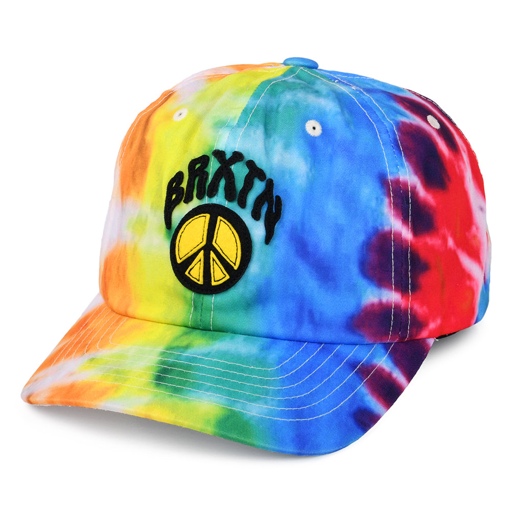 Casquette Snapback Tie Dye Peace out MP multicolore BRIXTON