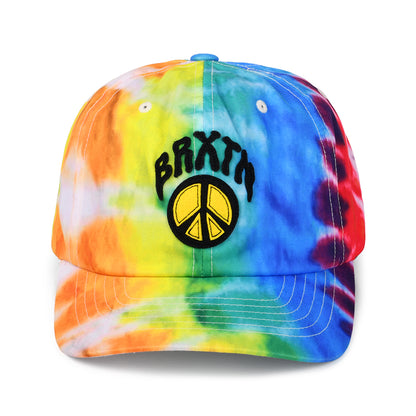 Casquette Snapback Tie Dye Peace out MP multicolore BRIXTON