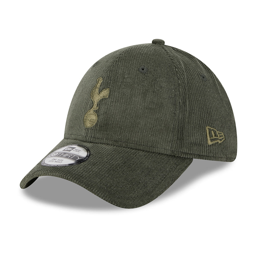 Casquette 39THIRTY Stretch Cord Tottenham Hotspur FC olive NEW ERA