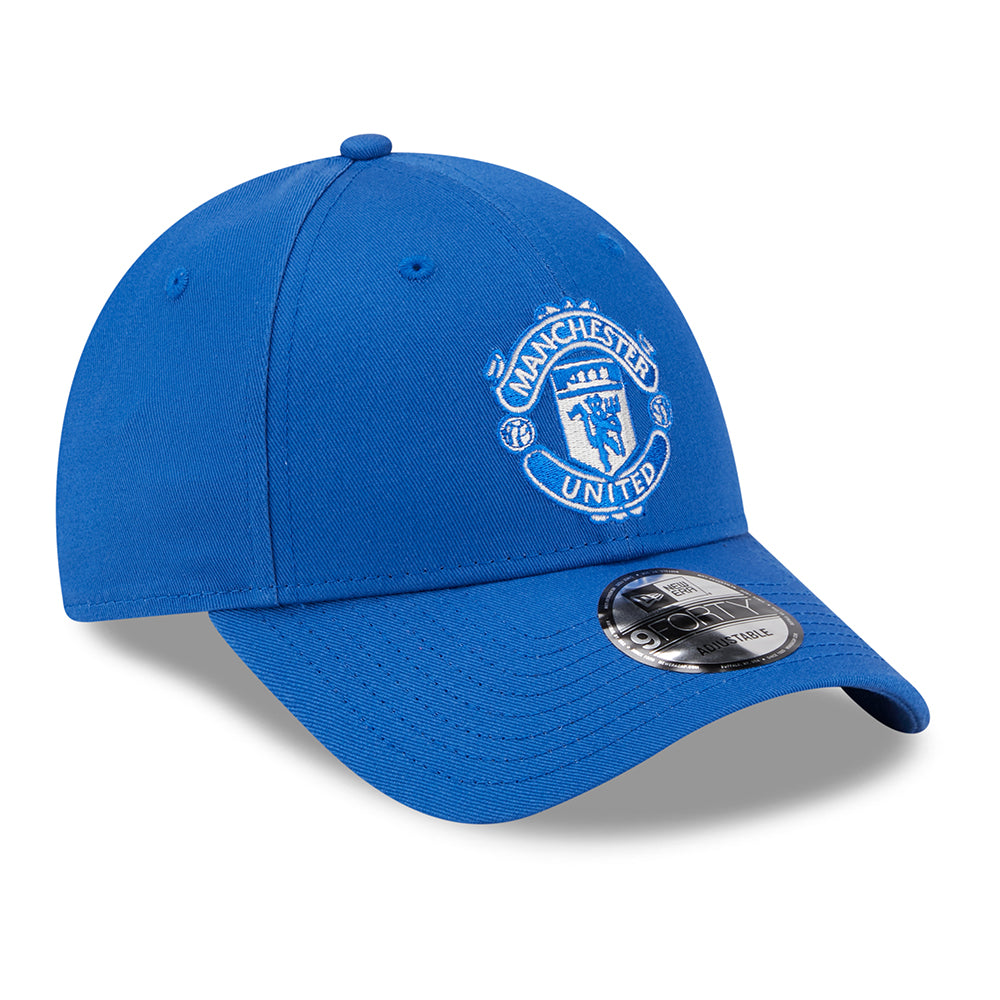 Casquette 9FORTY Seasonal Manchester United FC azur NEW ERA