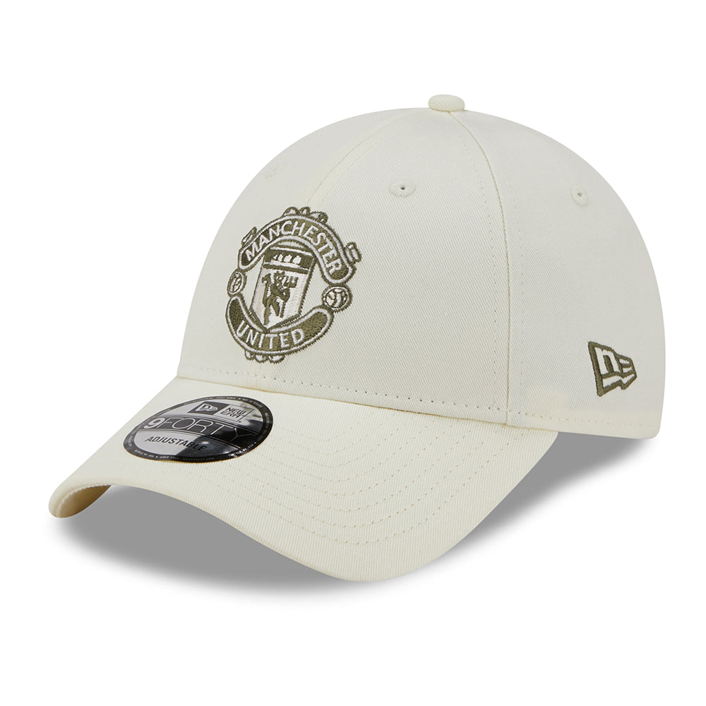 Casquette 9FORTY Seasonal Manchester United FC blanc cassé-olive NEW ERA