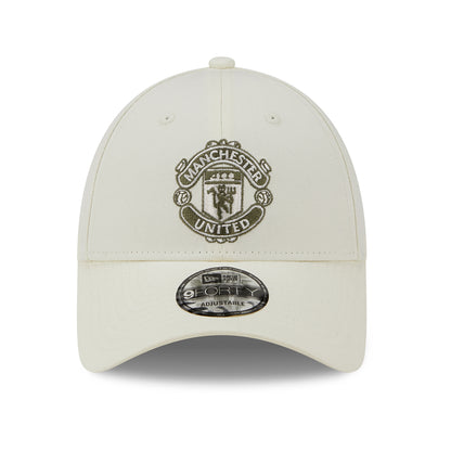 Casquette 9FORTY Seasonal Manchester United FC blanc cassé-olive NEW ERA