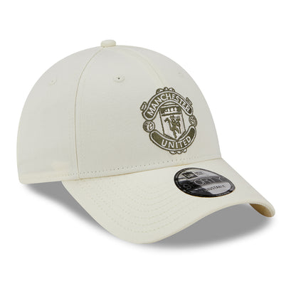 Casquette 9FORTY Seasonal Manchester United FC blanc cassé-olive NEW ERA