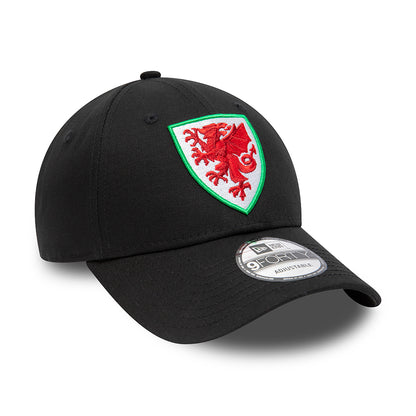 Casquette 9FORTY Core Fédération de Football de Galles noir NEW ERA