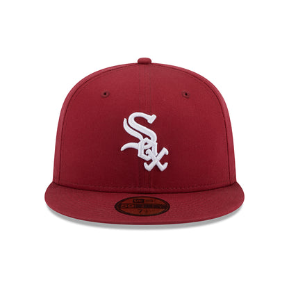 Casquette 59FIFTY MLB League Essential Chicago White Sox cardinal-blanc NEW ERA