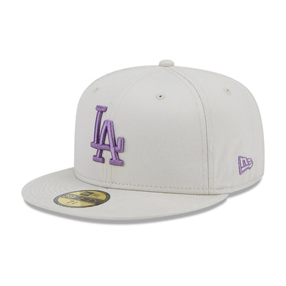 Casquette 59FIFTY MLB League Essential L.A. Dodgers pierre-violet NEW ERA
