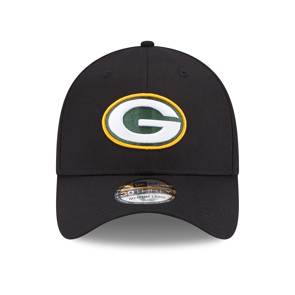Casquette 39THIRTY NFL Comfort Green Bay Packers noir NEW ERA