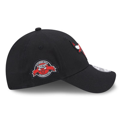 Casquette 9FORTY NBA Team Side Patch Chicago Bulls noir NEW ERA