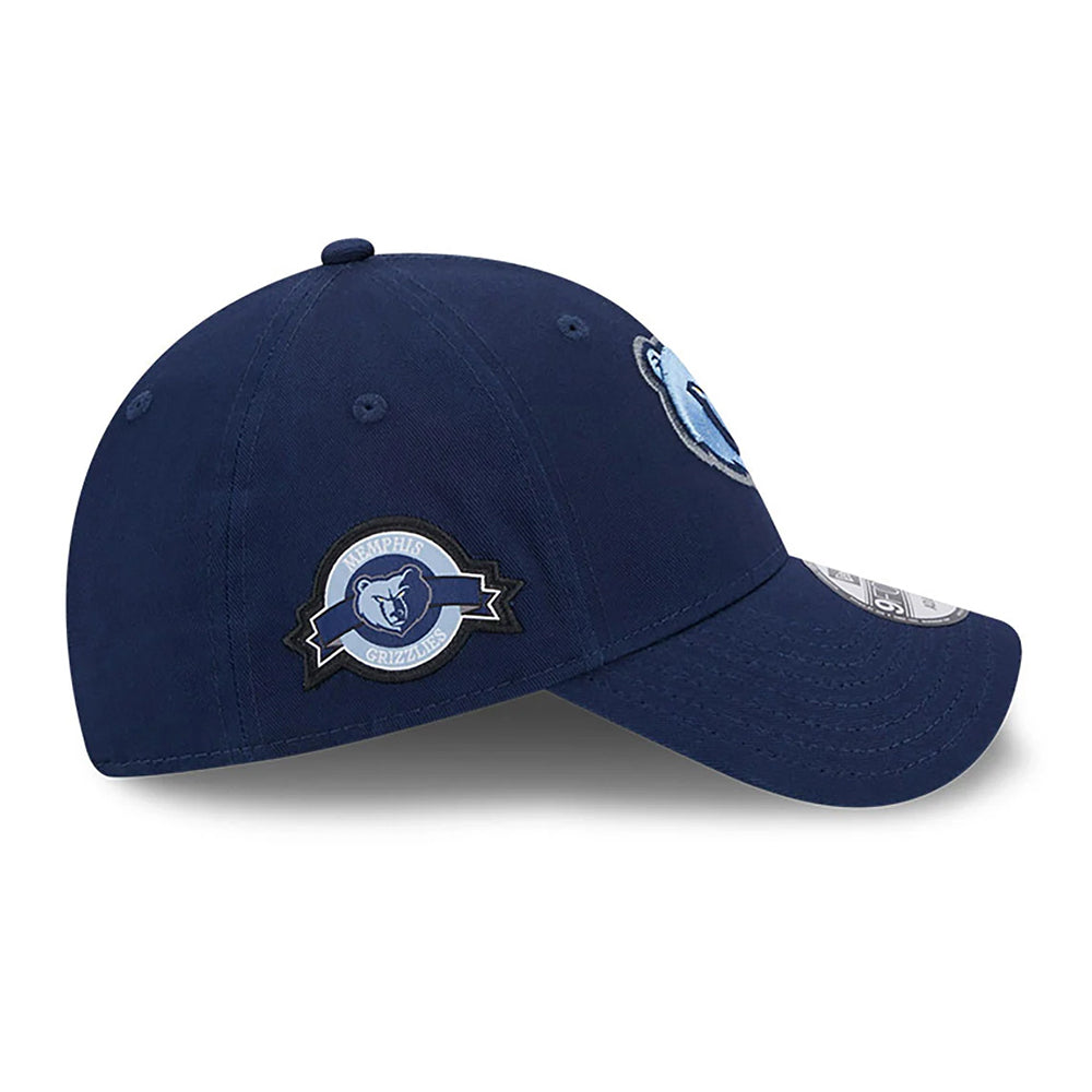 Casquette 9FORTY NBA Team Side Patch Memphis Grizzlies bleu marine NEW ERA