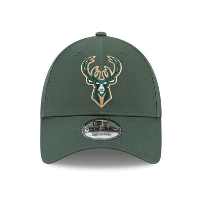 Casquette 9FORTY NBA Team Side Patch Milwaukee Bucks vert NEW ERA