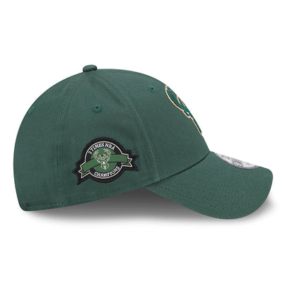 Casquette 9FORTY NBA Team Side Patch Milwaukee Bucks vert NEW ERA