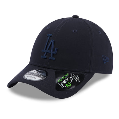 Casquette 9FORTY MLB Repreve L.A. Dodgers bleu marine sur bleu marine NEW ERA