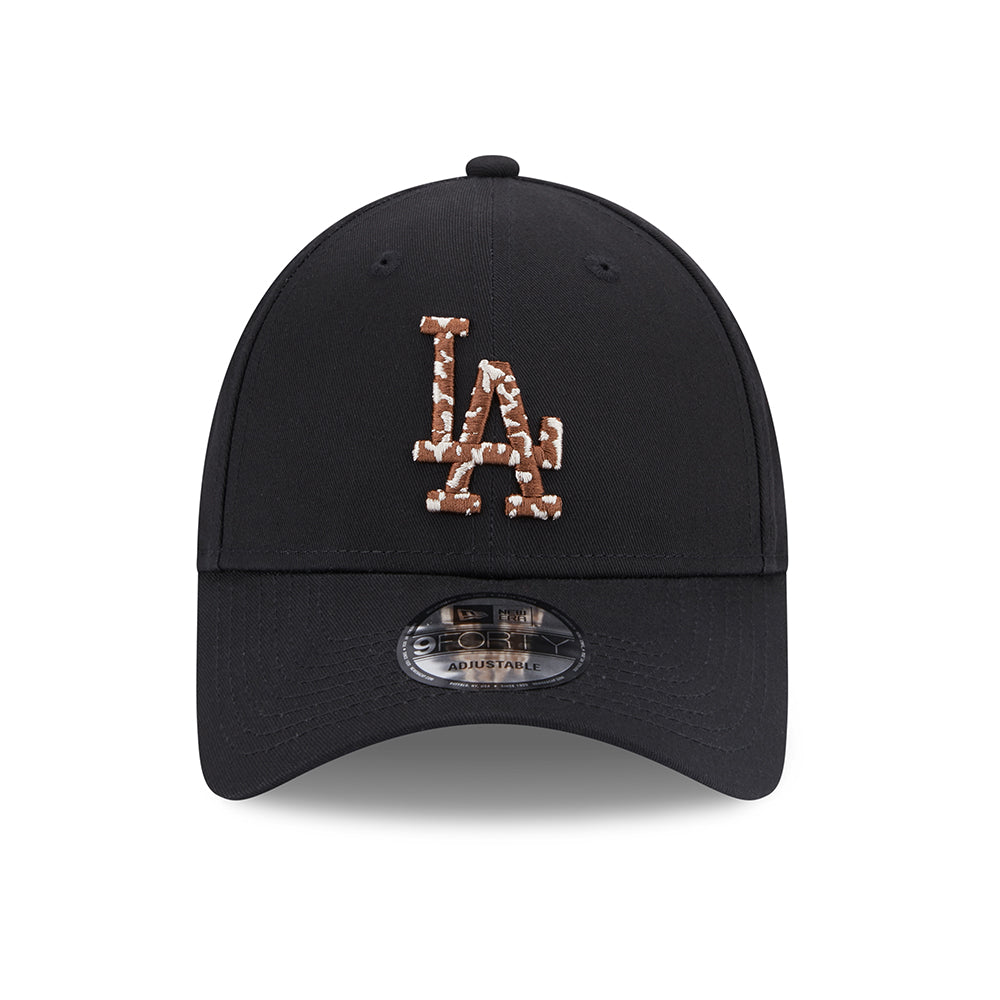 Casquette 9FORTY MLB Seasonal Infill Giraffe L.A. Dodgers noir NEW ERA