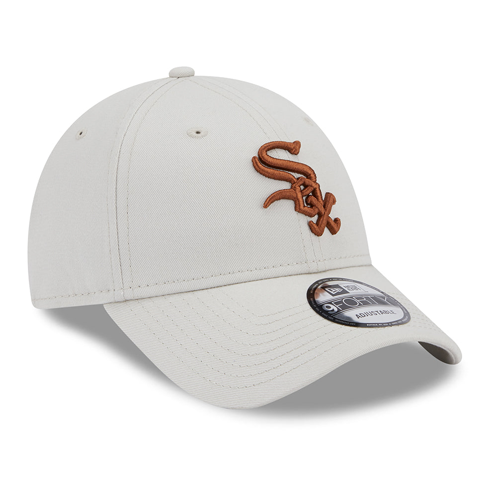 Casquette 9FORTY MLB League Essential Chicago White Sox pierre-toffee NEW ERA