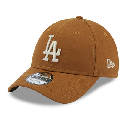 Casquette 9FORTY MLB League Essential L.A. Dodgers toffee-pierre NEW ERA