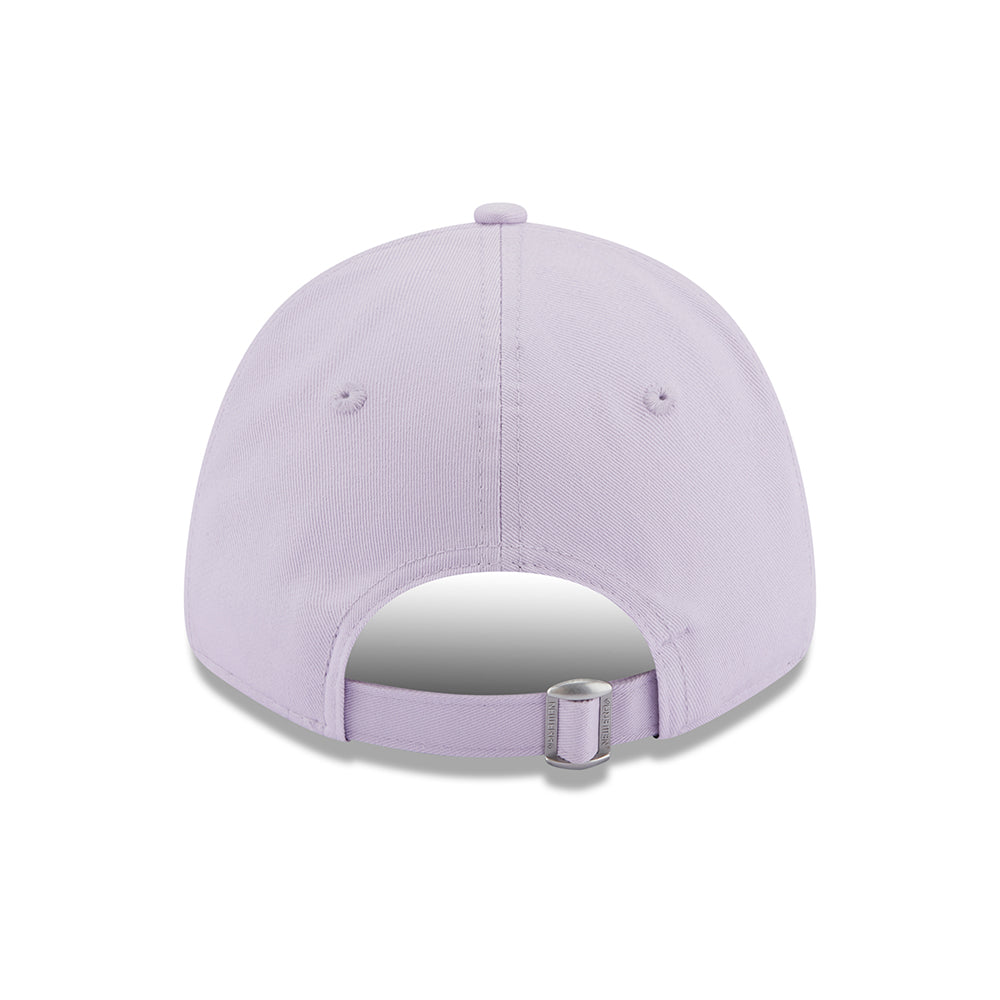 Casquette Femme 9FORTY MLB Metallic Logo New York Yankees lavande-argenté NEW ERA