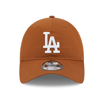Casquette 9TWENTY L.A. Dodgers MLB League Essential toffee-blanc NEW ERA