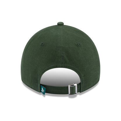 Casquette 9TWENTY MLB Team Script Oakland Athletics vert foncé NEW ERA