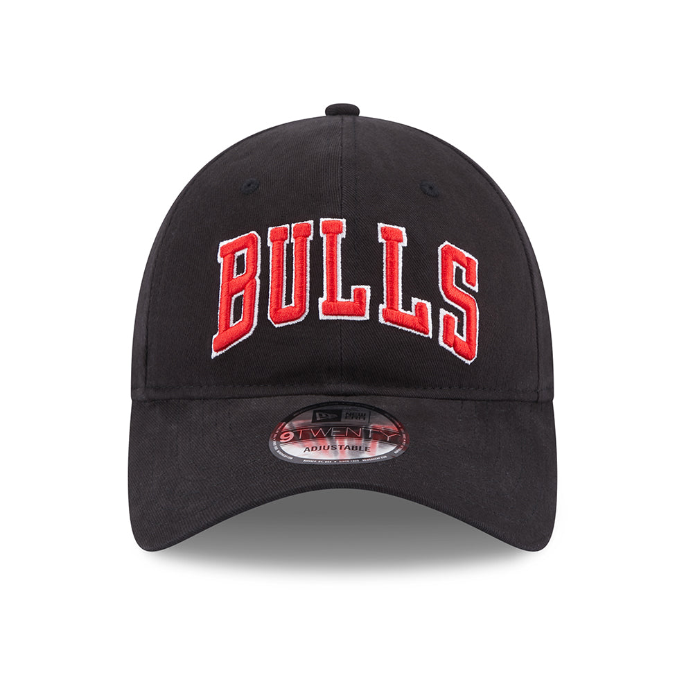 Casquette 9TWENTY NBA Team Script Chicago Bulls noir-rouge NEW ERA