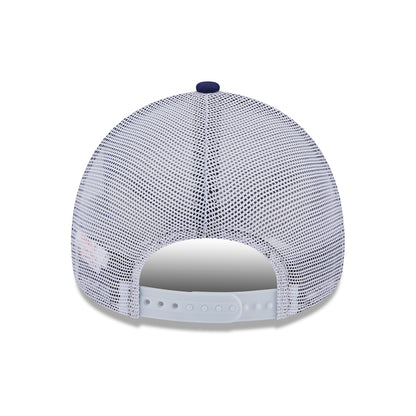 Casquette Trucker A-Frame MLB Team Script L.A. Dodgers bleu foncé-blanc NEW ERA