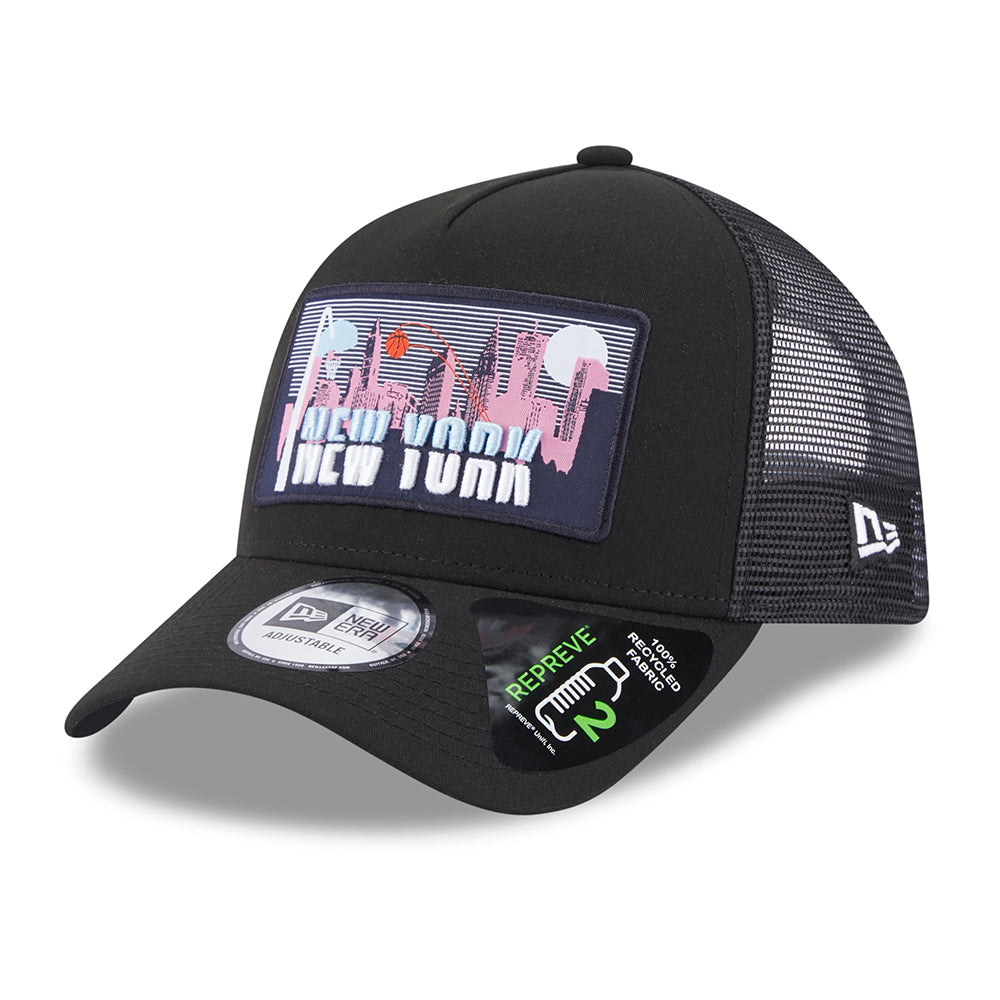 Casquette Trucker A-Frame License Plate New York noir NEW ERA