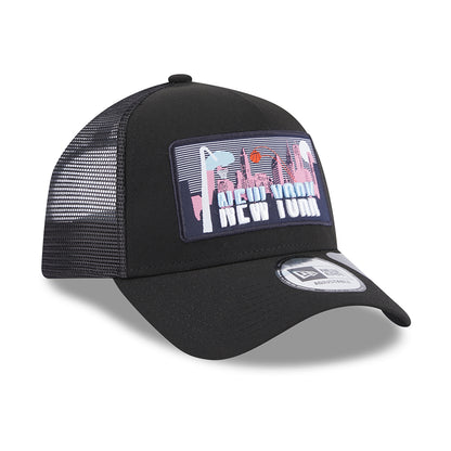 Casquette Trucker A-Frame License Plate New York noir NEW ERA