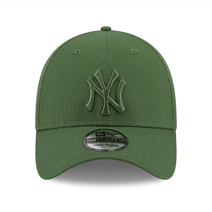 Casquette 39THIRTY MLB Ripstop New York Yankees olive sur olive NEW ERA
