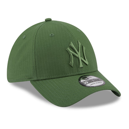Casquette 39THIRTY MLB Ripstop New York Yankees olive sur olive NEW ERA