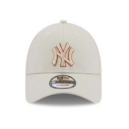 Casquette 9FORTY MLB Team Outline New York Yankees pierre-toffee NEW ERA
