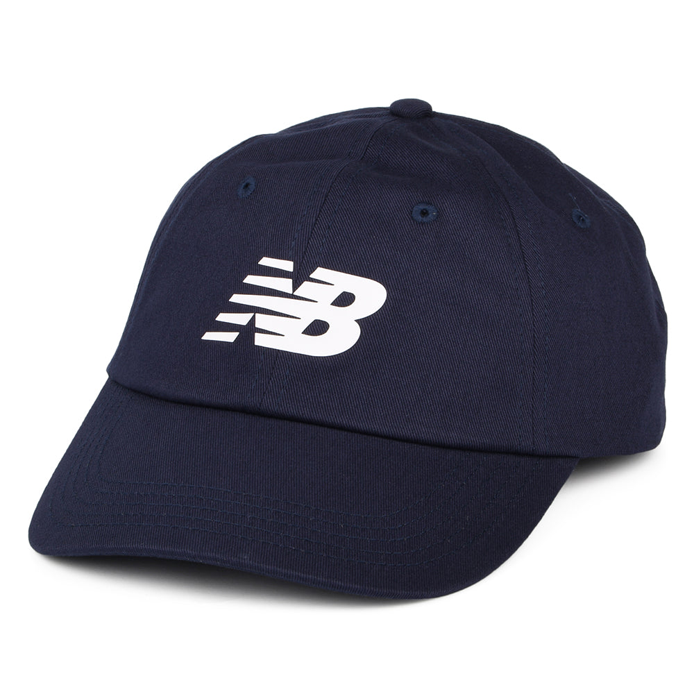 Casquette Snapback à Visière Incurvée bleu marine NEW BALANCE