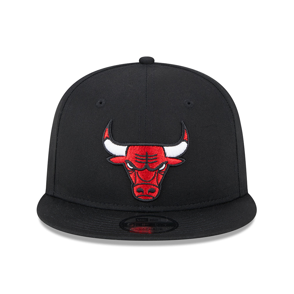 Casquette Snapback 9FIFTY NBA Metallic Arch Chicago Bulls noir NEW ERA