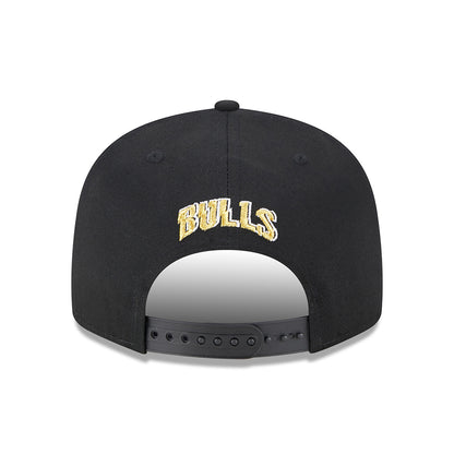 Casquette Snapback 9FIFTY NBA Metallic Arch Chicago Bulls noir NEW ERA
