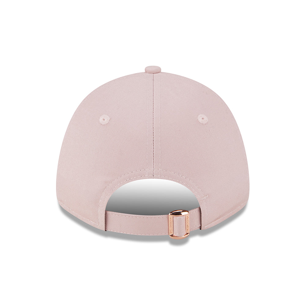 Casquette Femme 9FORTY MLB Metallic Logo New York Yankees rose-or rose NEW ERA