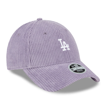 Casquette Femme 9FORTY MLB Cord L.A. Dodgers violet NEW ERA