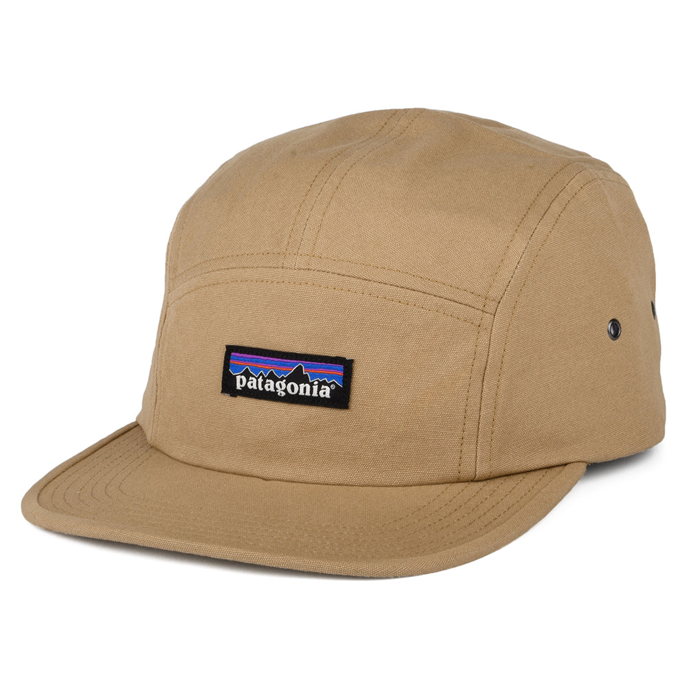 Casquette 5 Panel en Coton Bio Maclure sable du désert PATAGONIA