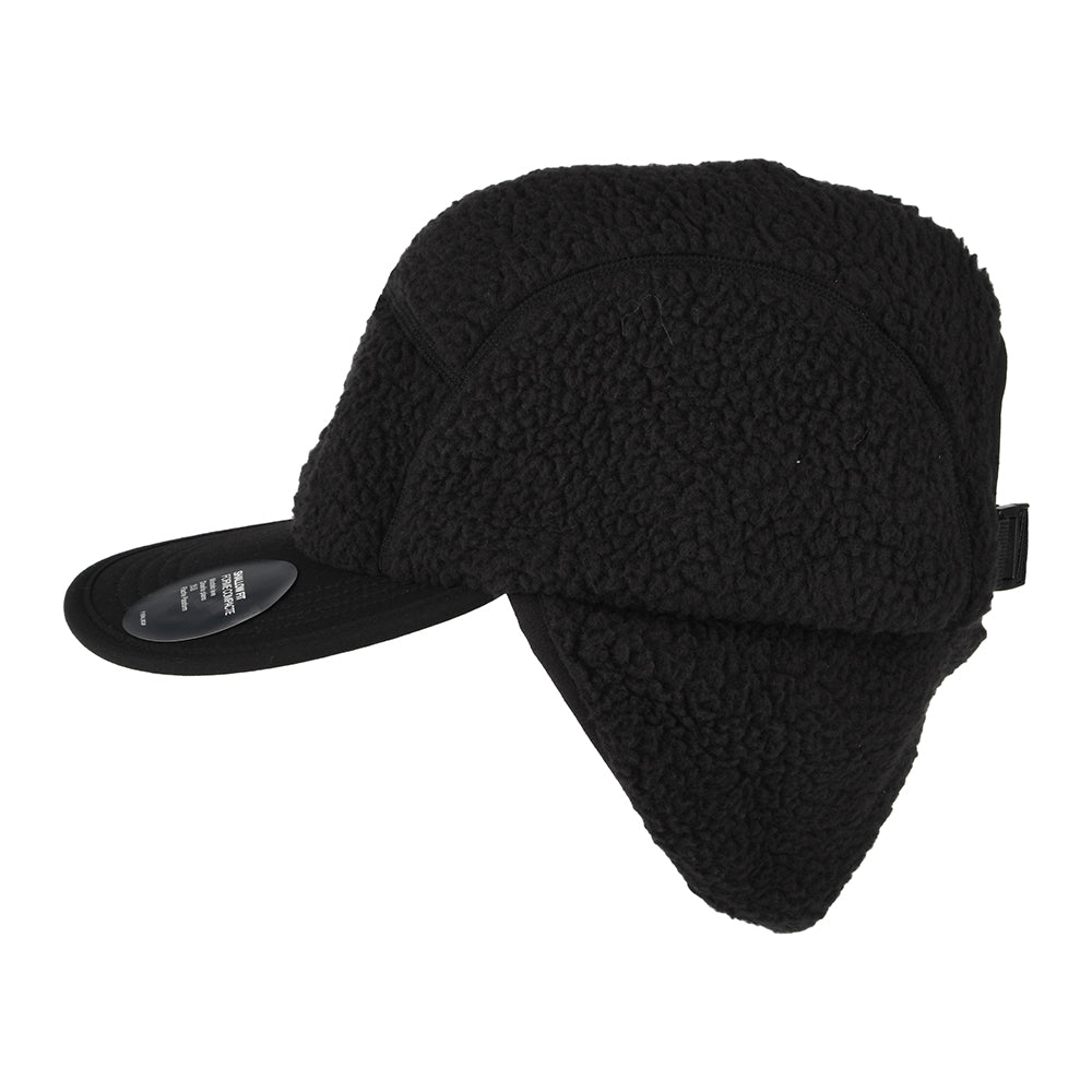 Casquette 5 Panel Hydrofuge en Polaire Avec Protège-Oreilles Cragmont noir THE NORTH FACE