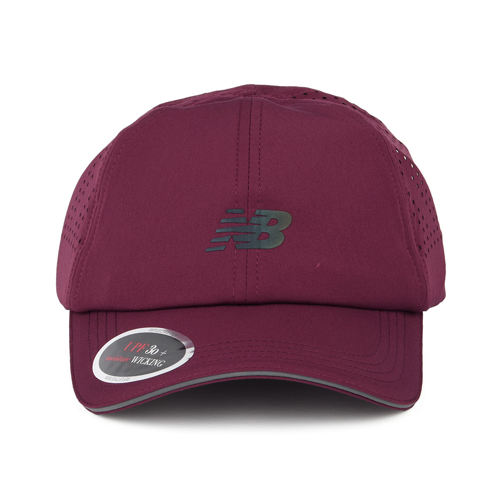 Casquette Running Laser Performance bordeaux NEW BALANCE