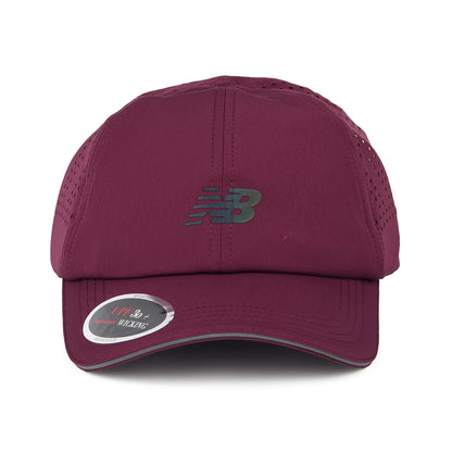 Casquette Running Laser Performance bordeaux NEW BALANCE
